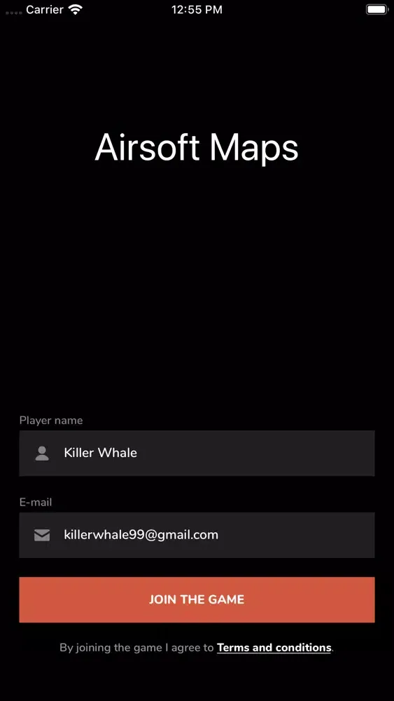 Capturas de tela do Airsoft Maps