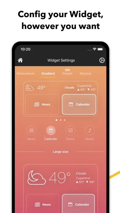 Tday Widget - Weather, News應用截圖