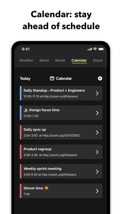 Tday Widget - Weather, News應用截圖