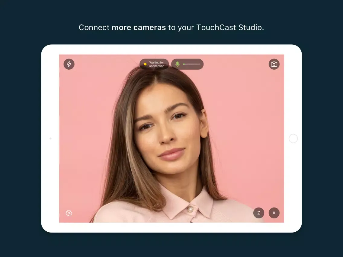 TouchCast External Camera iPad 应用截图