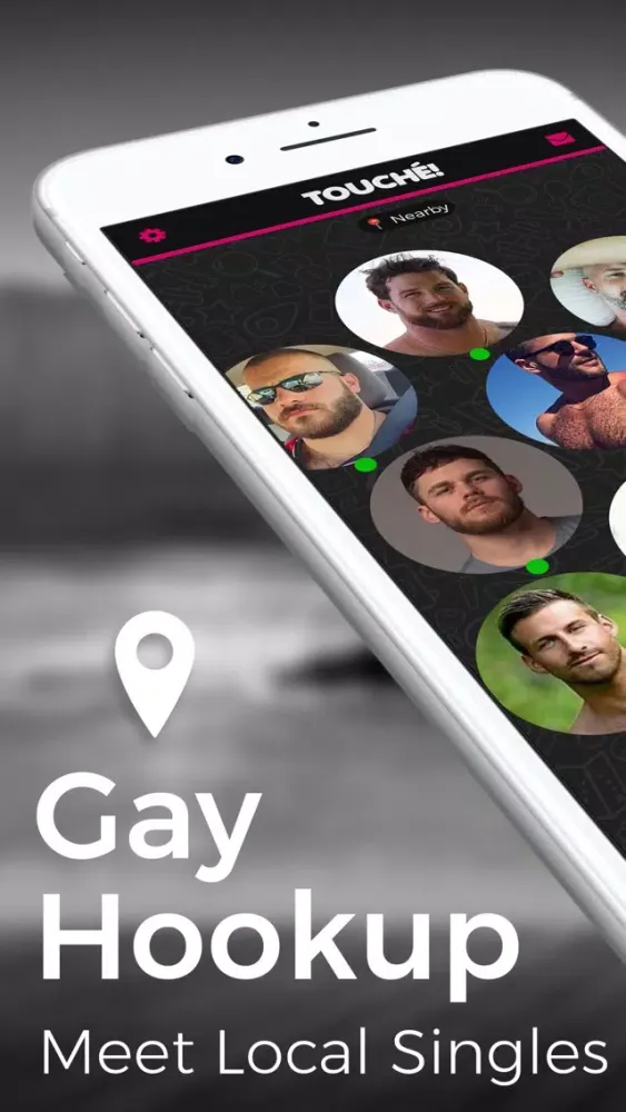 Gay Chat, Meet, Hookup. Touché應用截圖