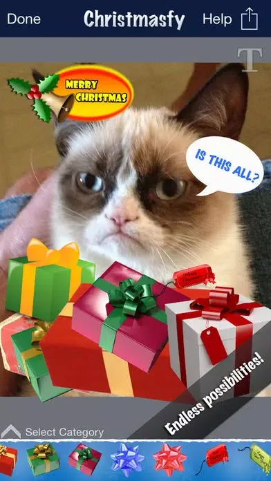 Christmasfy Photo Booth स्क्रीनशॉट