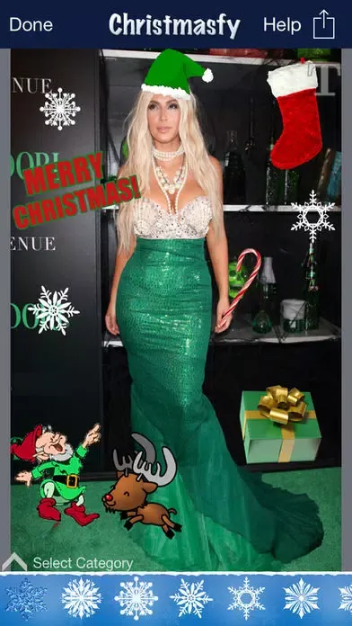 Christmasfy Photo Booth स्क्रीनशॉट