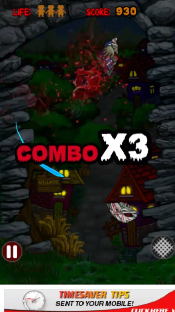 Cut The Zombies: Highly Addictive! Ekran Görüntüleri