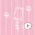 Animated Cute Flower Stickers