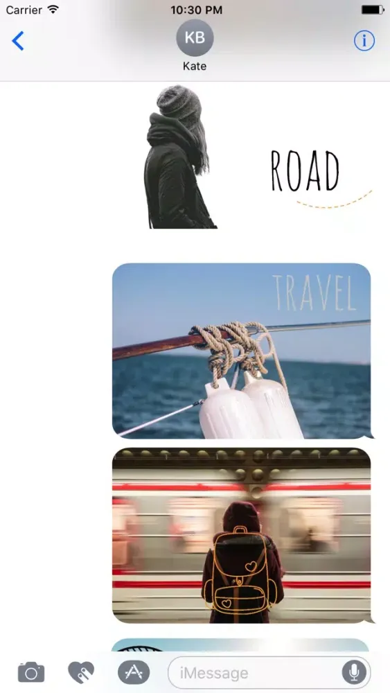 Animated Cute Travel Stickers स्क्रीनशॉट