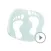 Animated Cute Footprint Stickers