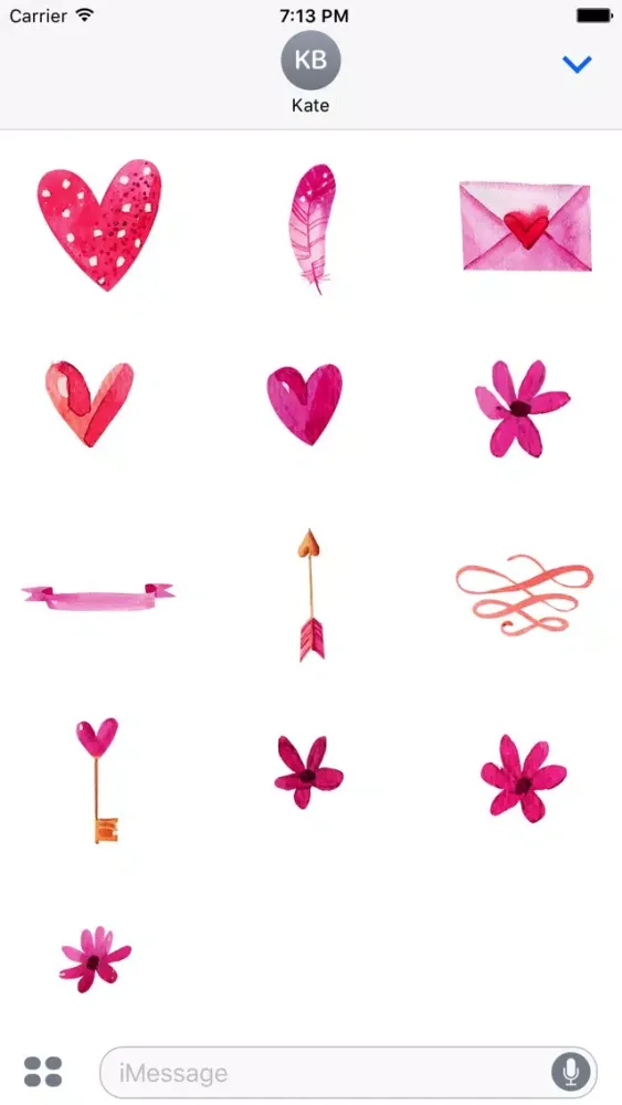 صور Animated Romantic Love Stickers
