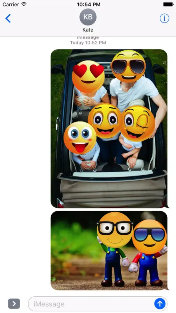 Скриншоты Animated Smiley Stickers