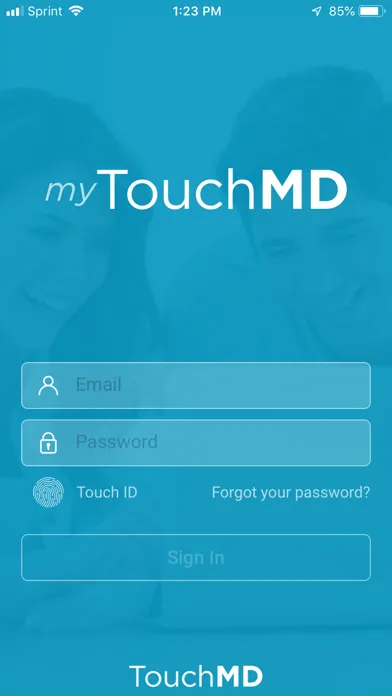 Captures d'écran de myTouchMD - for Patients