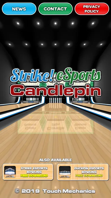 Tangkapan skrin Strike! eSports CandlePin