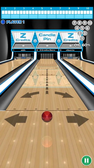 Tangkapan skrin Strike! eSports CandlePin