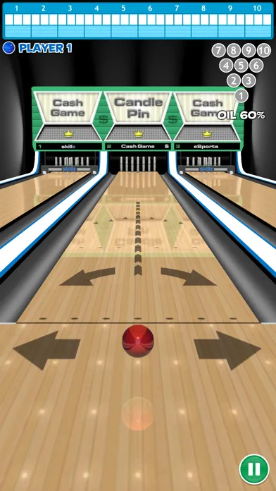 Tangkapan skrin Strike! eSports CandlePin