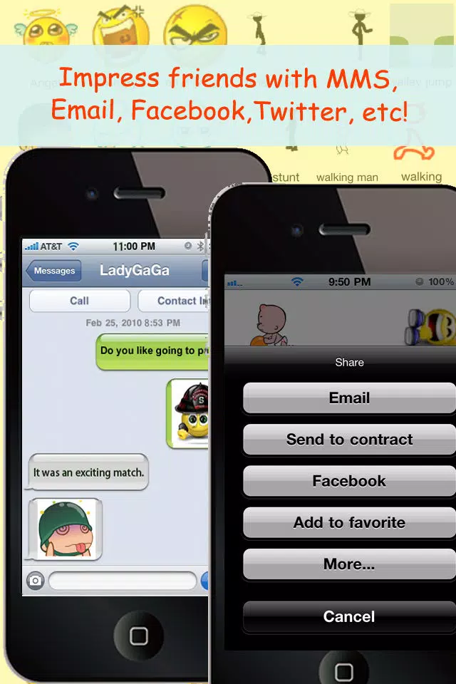 Ảnh chụp màn hình của All 2D&3D Animations+Emoji PRO(FREE) For MMS,EMAIL,IM!