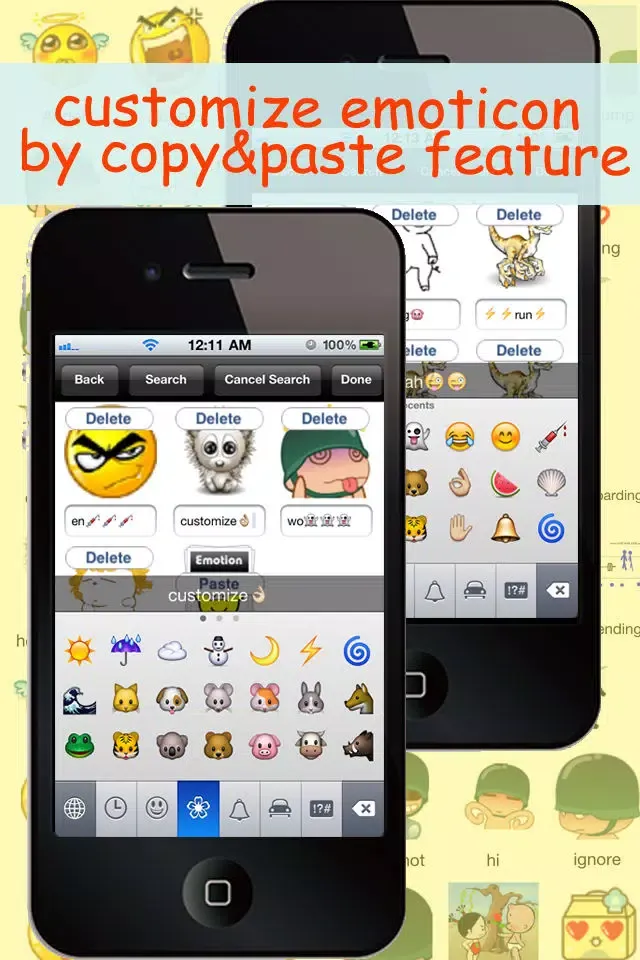 All 2D&3D Animations+Emoji PRO(FREE) For MMS,EMAIL,IM! 스크린샷