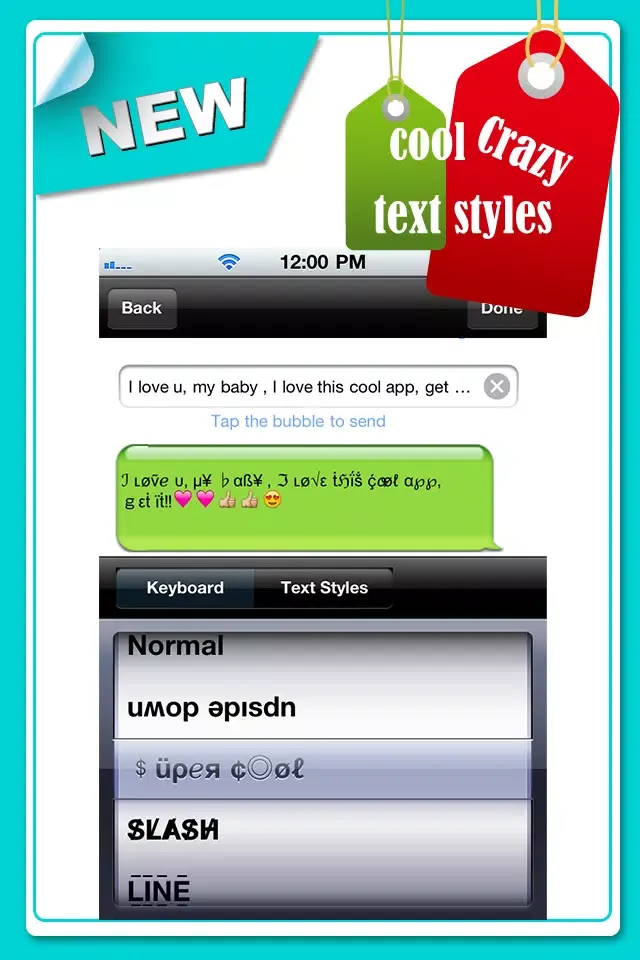 TextPicX - Creative SMS/Facebook Art for iPhone Texting(Free)應用截圖