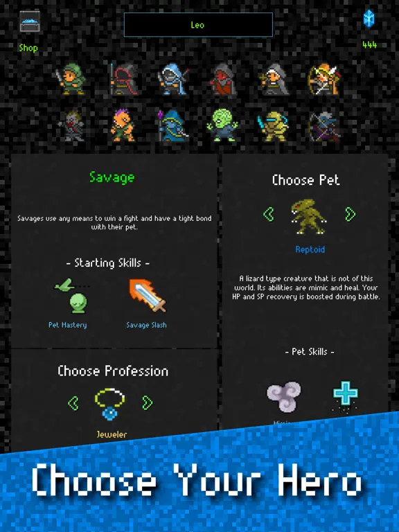 Adventure To Fate Future Arena iPad  스크린샷