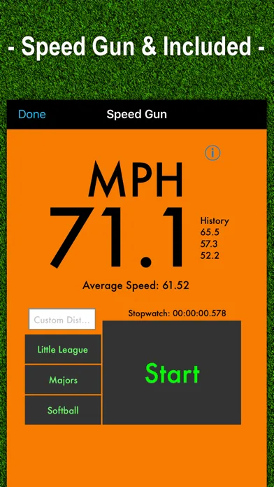 صور Baseball Stats Tracker Touch