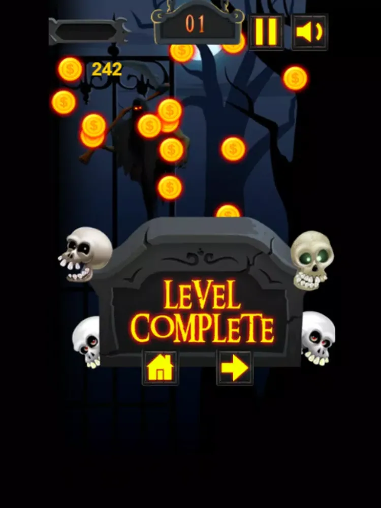 Zrzuty ekranu Halloween Blocks Saga - Puzzle Game With Scary and Creepy Halloween Theme iPad 