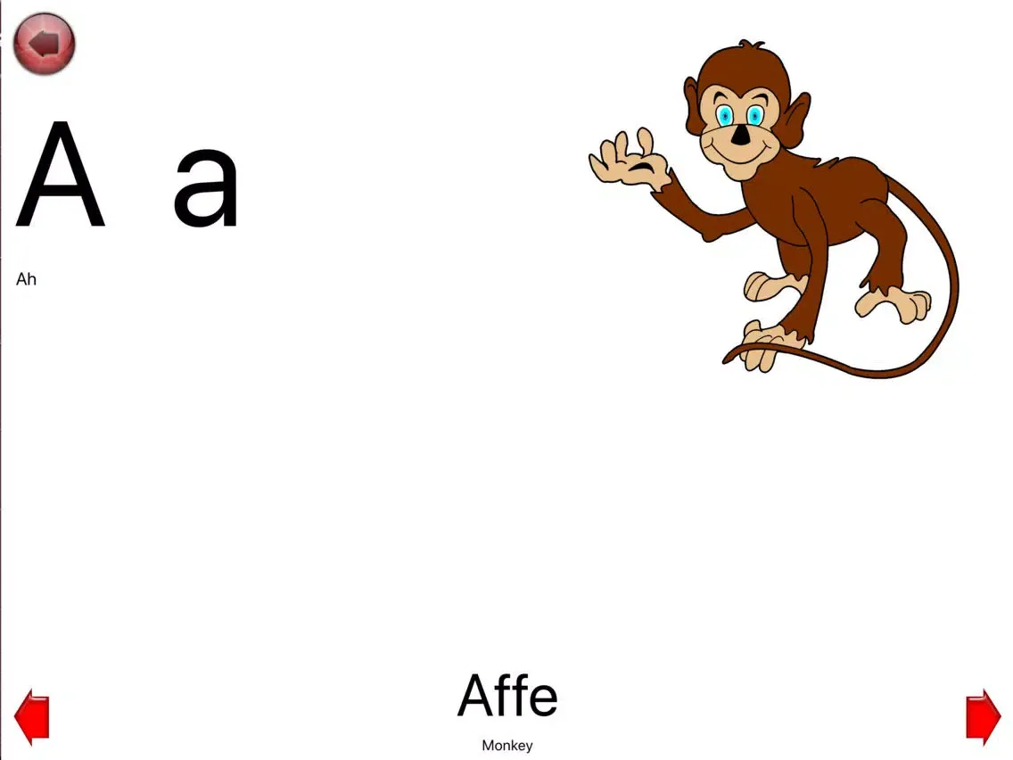 ภาพหน้าจอของ Learn German Alphabet Writing iPad 