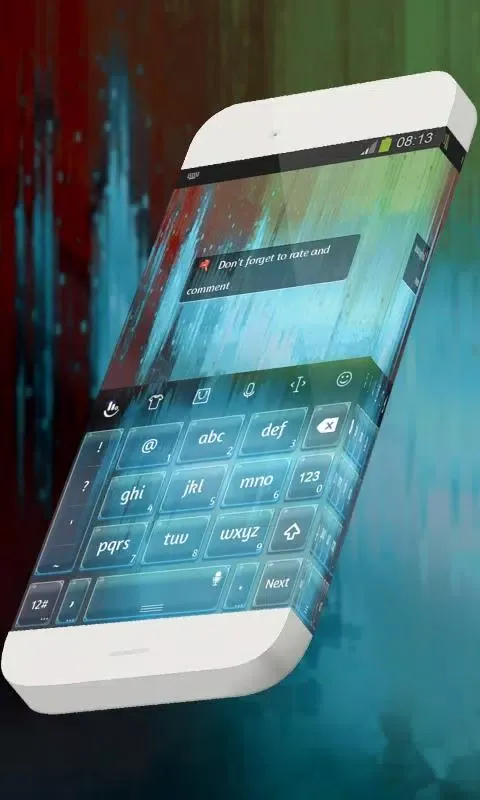 Light icicles Keypad Theme Screenshots