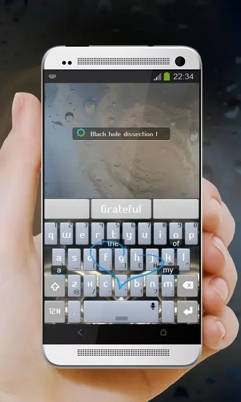 Capturas de tela do Black hole dissection Keypad