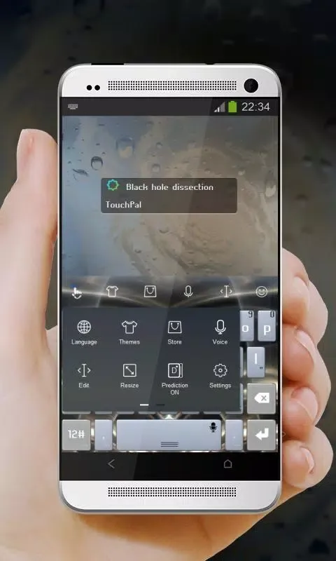 Capturas de tela do Black hole dissection Keypad