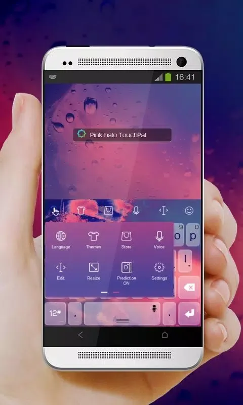Скриншоты Pink halo Keypad Design