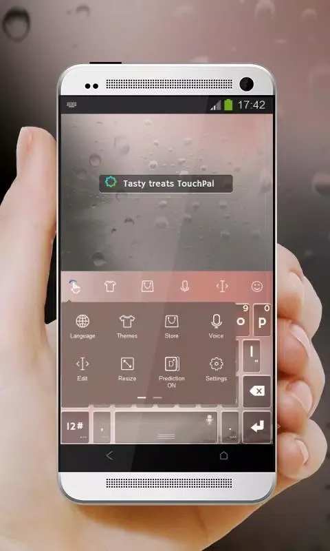 Tasty treats Keypad Design Screenshots