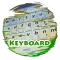 Whale migration Keypad Skin