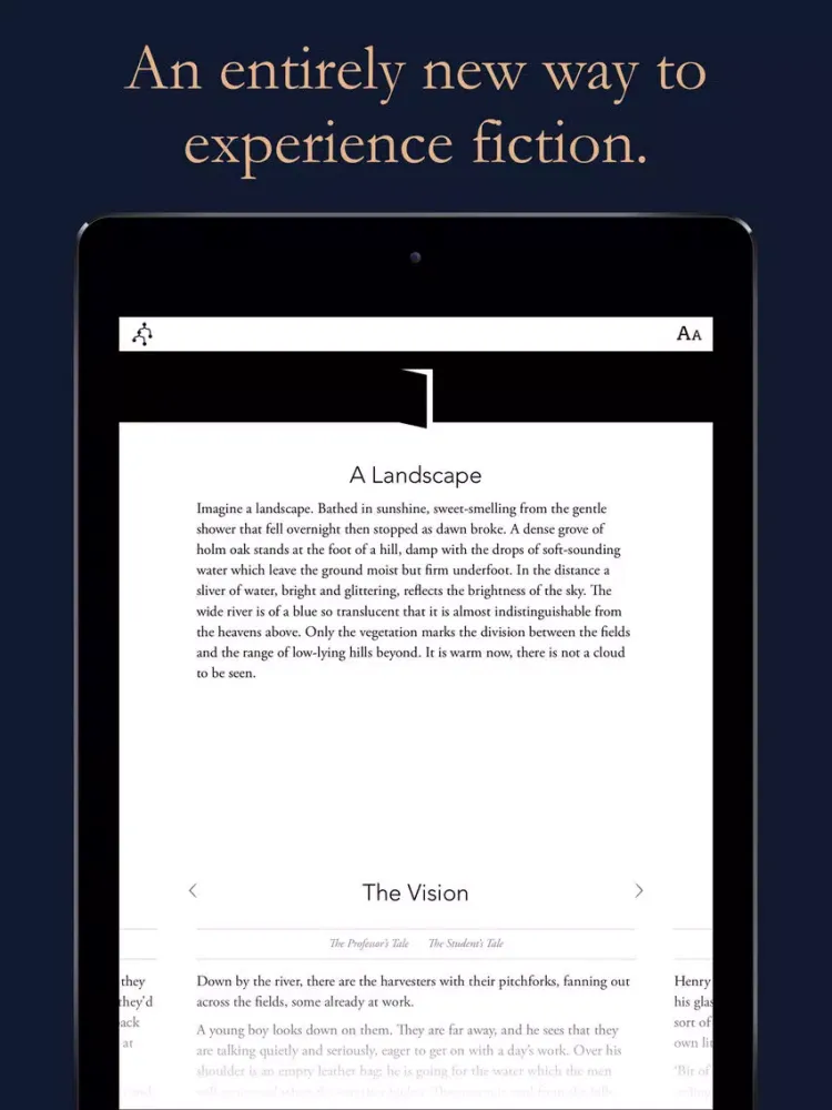 ภาพหน้าจอของ Arcadia by Iain Pears iPad 