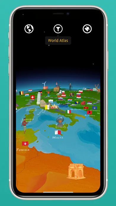 Barefoot World Atlas سکرین شاٹس
