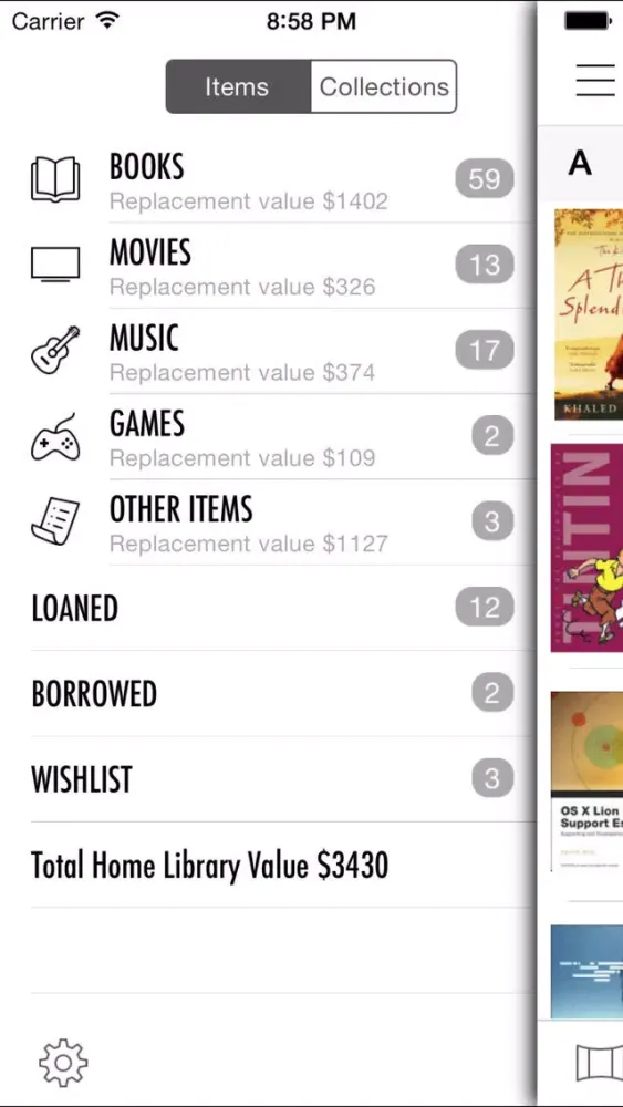 Home Library Lite スクリーンショット