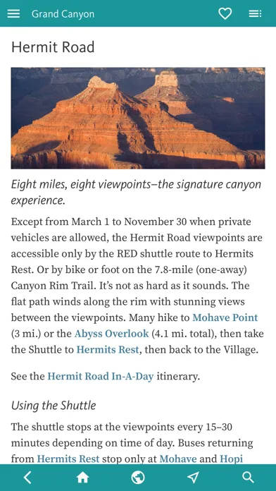 Grand Canyon & Flagstaff Guide 스크린샷