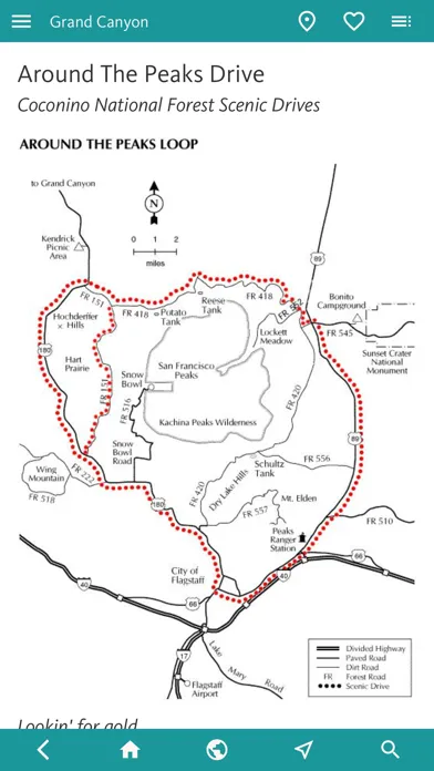 Grand Canyon & Flagstaff Guide 스크린샷