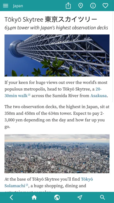 Capturas de pantalla de Japan’s Best: Travel Guide