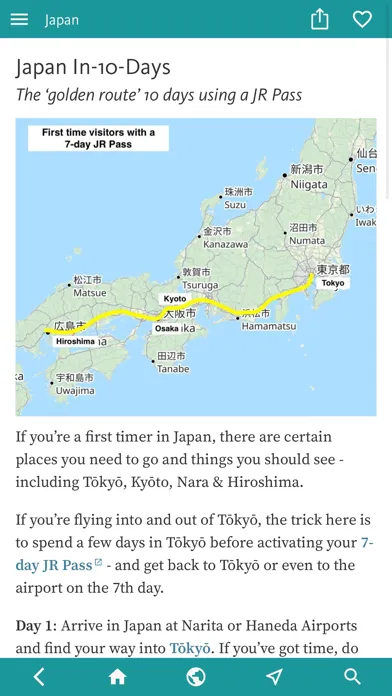 Capturas de pantalla de Japan’s Best: Travel Guide