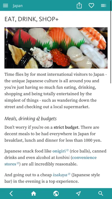 Capturas de pantalla de Japan’s Best: Travel Guide