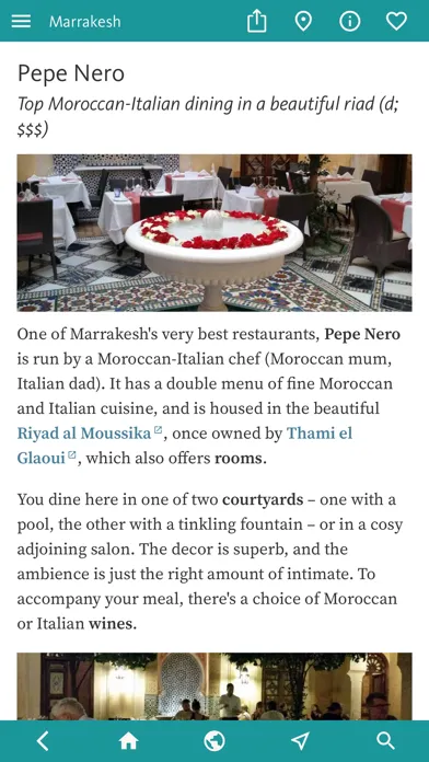 Screenshot di Marrakesh's Best Travel Guide