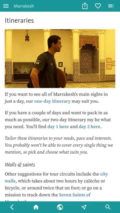 Screenshot di Marrakesh's Best Travel Guide