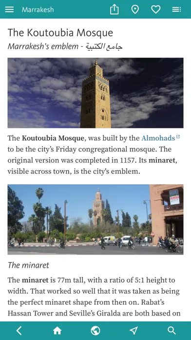 Screenshot di Marrakesh's Best Travel Guide