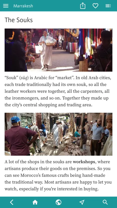 Screenshot di Marrakesh's Best Travel Guide