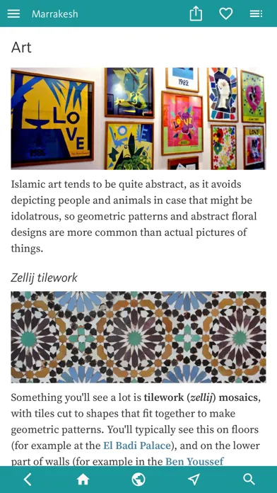 Screenshot di Marrakesh's Best Travel Guide