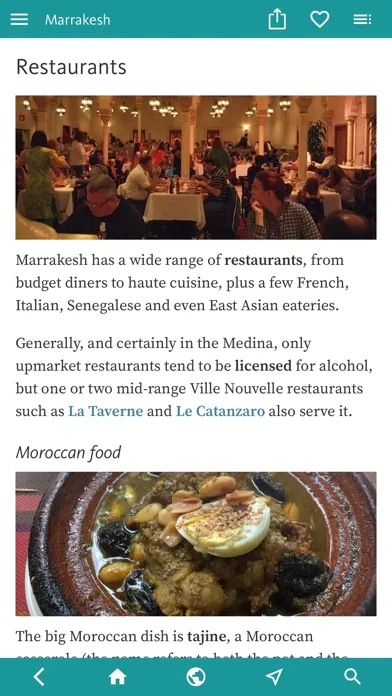 Screenshot di Marrakesh's Best Travel Guide