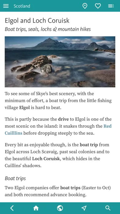 ภาพหน้าจอของ Scotland's Best: Travel Guide