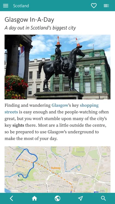 ภาพหน้าจอของ Scotland's Best: Travel Guide