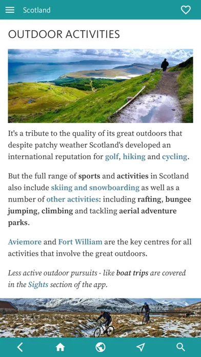 ภาพหน้าจอของ Scotland's Best: Travel Guide