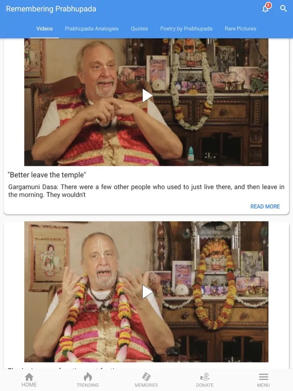 Srila Prabhupada Lila iPad  स्क्रीनशॉट