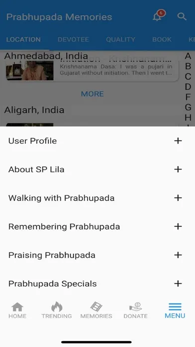 Srila Prabhupada Lila स्क्रीनशॉट