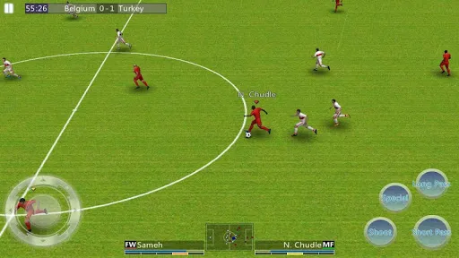 Ảnh chụp màn hình của World Soccer League